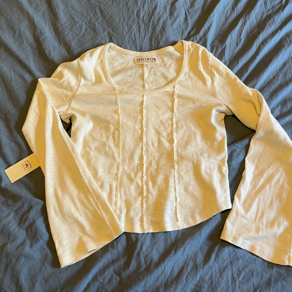 Ivory Long Sleeve Top